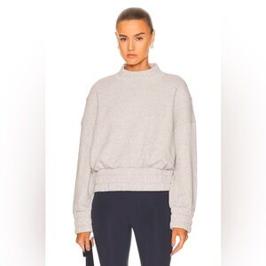 Varley Dunbar Sweatshirt - Grey Mockneck NWOT